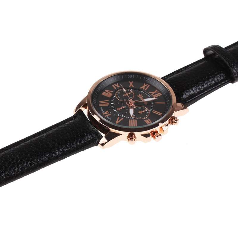FASHION-CHIC-WOMEN-GENEVA-ROMAN-NUMERALS-PU-LEATHER-ANALOG-QUARTZ-WRIST-WATCH