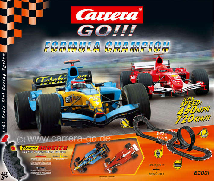 Carrera Go Formula Champion Car Racing