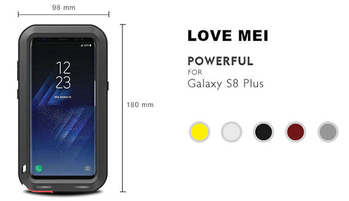 Love Mei Powerful Samsung Galaxy S8 Plus Protective Case