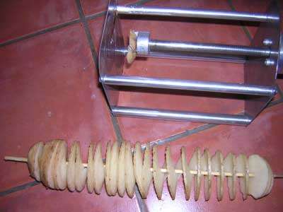 Photo: Twisted Chip / Spiral ready for oil