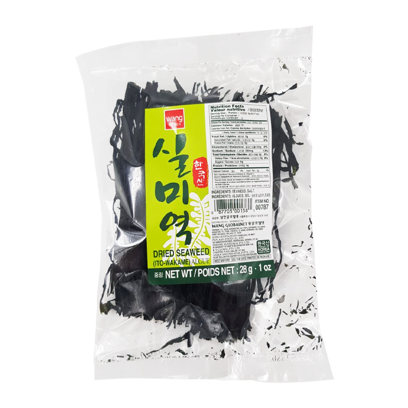 Dried Seaweed (Ito-Wakame) Algue 28g (Wang)