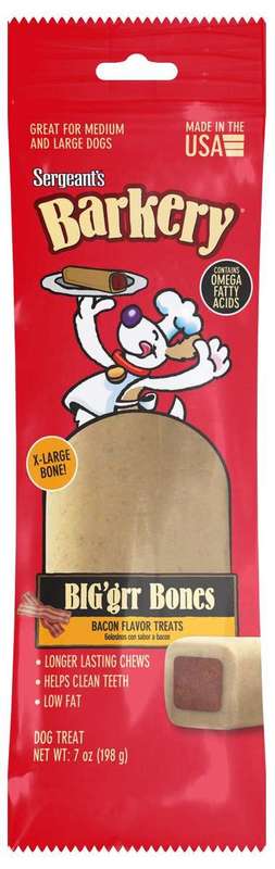 Barkery Big'grr Bones Bacon - 198g
