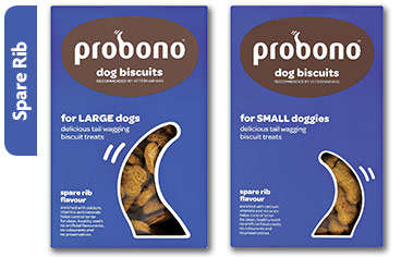 Probono Dog Biscuits for Large Dogs-Spare Ribs