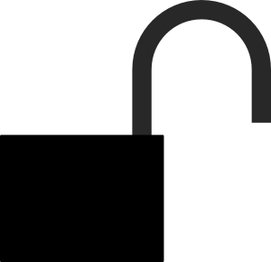http://www.clker.com/cliparts/e/4/1/a/1194984904794088292padlock_unlocked_silhou_01.svg.med.png