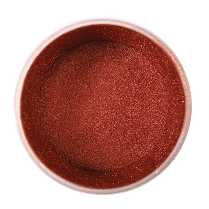 Colour Splash Food Colouring Dust - Edible Powder for Cakes 5g - Pearl Copper