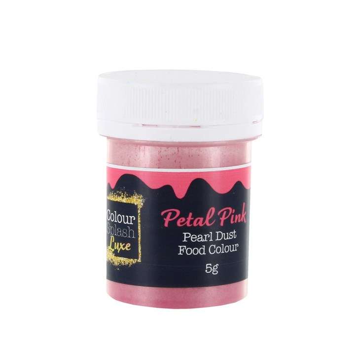 Colour Splash Food Colouring Dust Edible Powder for Cakes 5g - Pearl Petal Pink