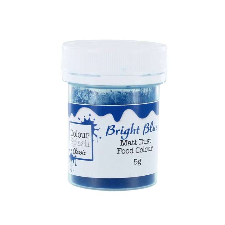 Colour Splash Food Colouring Dust Edible Powder for Cakes 5g - Matt Bright Blue