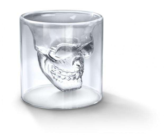 Doomed Skull Shot Glass