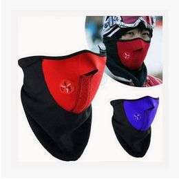 Black Motorcycle Neck Warmer Baraclava Scarf