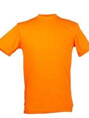 VicBay Unisex Heavy Crew Neck T-Shirt - orange
