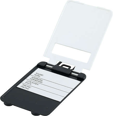 Luggage Tag - white (P938W)
