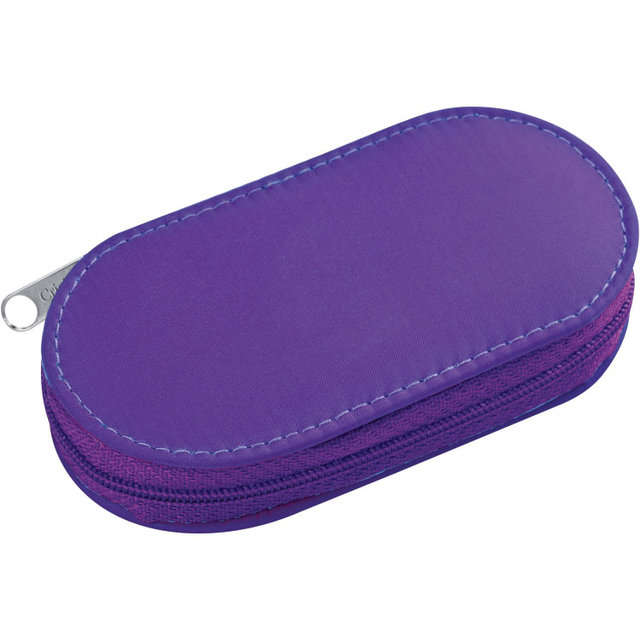 Manicure set in nylon case - purple (78951)