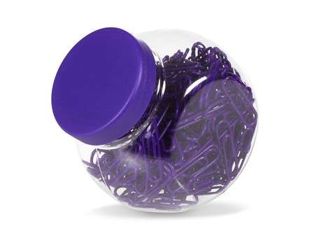 Fusion Paper Clips - purple (Gift-9920)