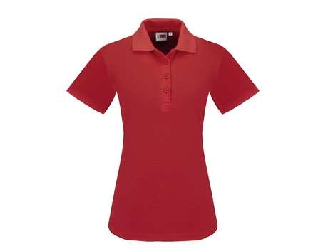 US Basic Elemental Golf Shirt - Ladies - red (BAS-7001)