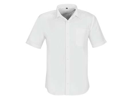 US Basic Short Sleeve Kensington Shirt - Mens - white (BAS-7756)