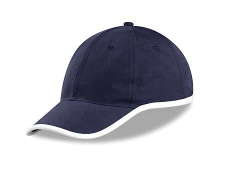 US Basic New Jersey 6 Panel Cap - navy (CAP-1009)