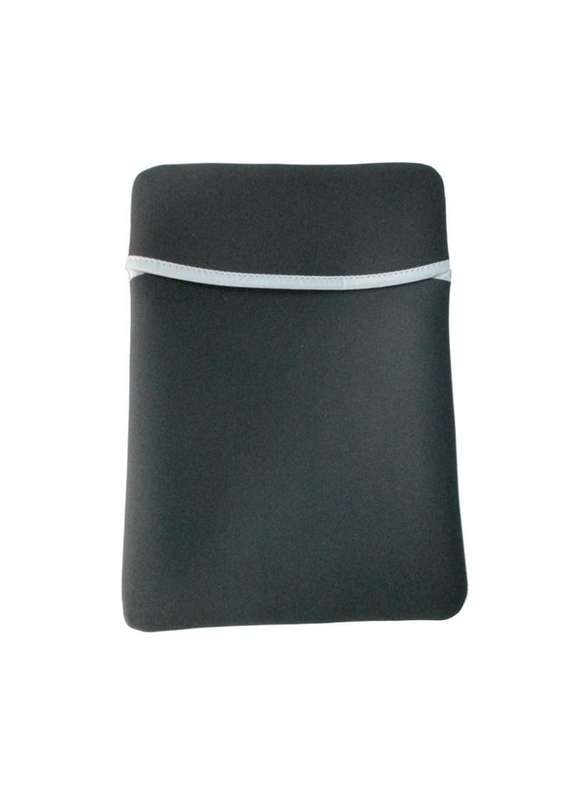 Black 7 inch neoprene iPad/tablet soft case/sleeve