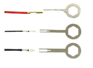 11Pcs Automotive Plug Terminal Remove Tool Set Key Pin Car Electrical Wire Crimp Connector Extractor Kit Accessories