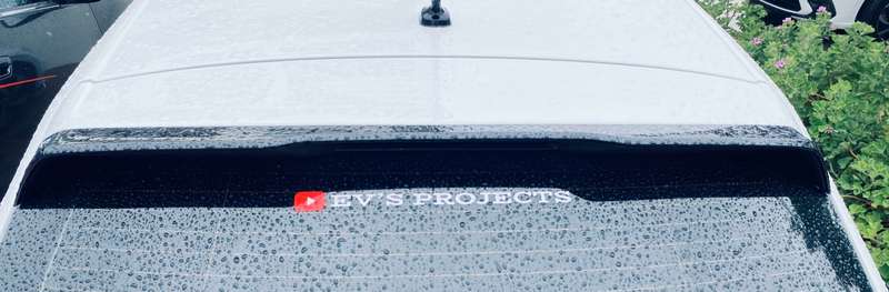 Ev's Projects YouTube Stickers 350mm x 16