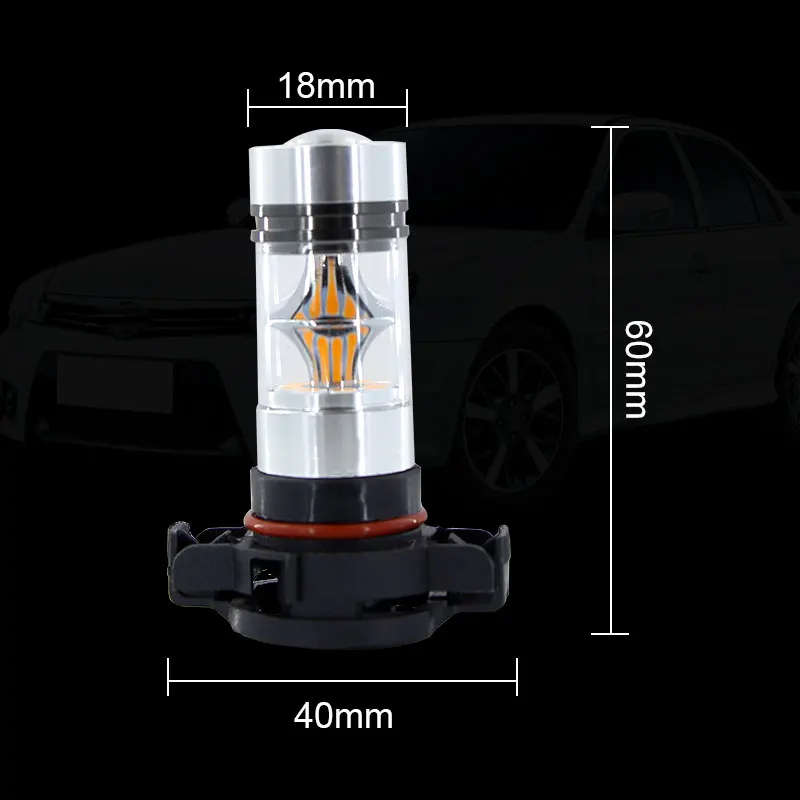 DRL BULB Audi A3 No error 6000K White 3000K 2PCS CANBUS