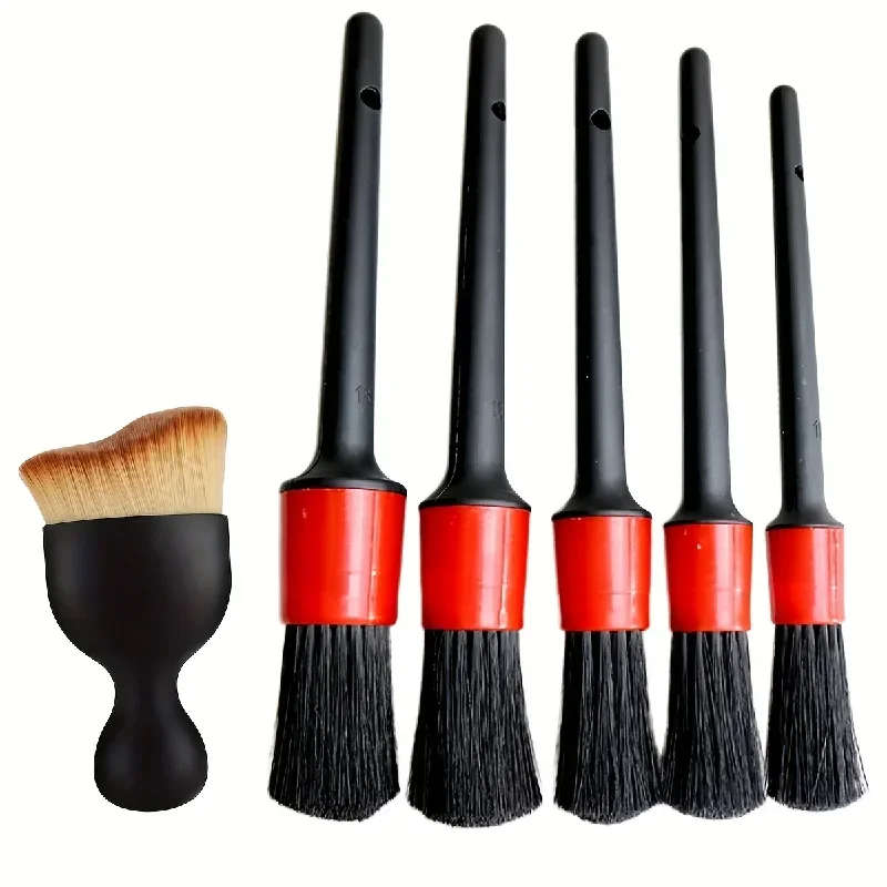 Car Wash Care Detailing 6Pcs Brush Set