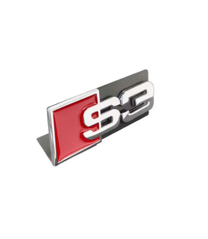 Audi S3 Badge Car Front Grill Emblem Chrome