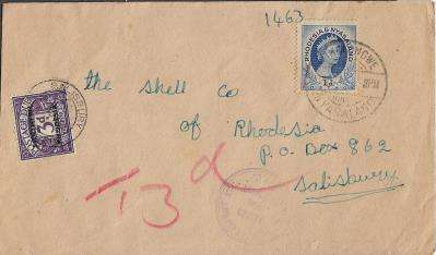 (Item 00724) Southern Rhodesia - Rhodesia & Nyasaland 1957 - 59