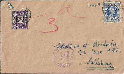 (Item 00724) Southern Rhodesia - Rhodesia & Nyasaland 1957 - 59