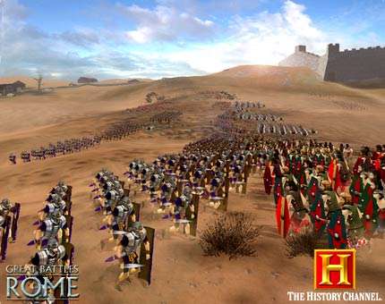 The History Channel: Great Battles of Rome Screenshots