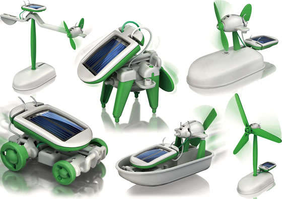 6 in 1 Solar Robot Kit