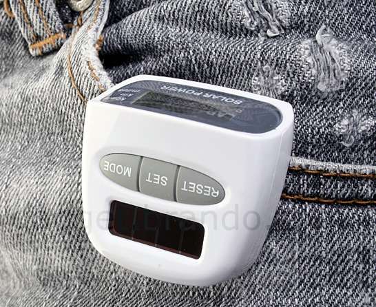Solar Powered Pedometer