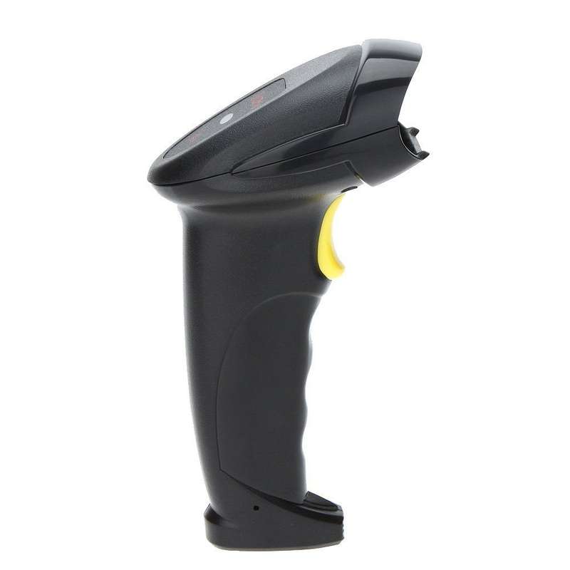 Handheld USB Laser Barcode Scanner - Wired -POS (Black) - YHD-8200
