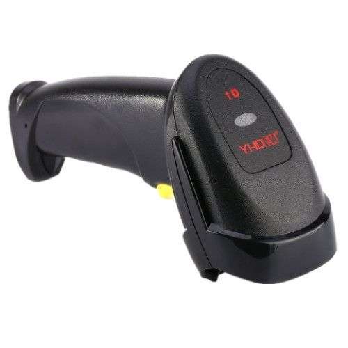 Handheld USB Laser Barcode Scanner - Wired -POS (Black) - YHD-8200