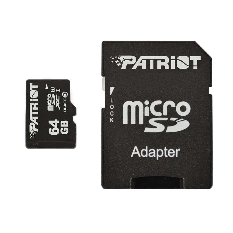 Patriot LX 64GB CL10 Micro SD