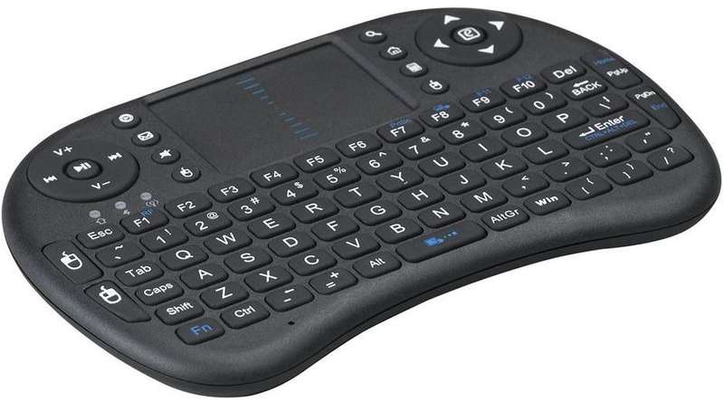 Rii i8 2.4GHz Wirelesss Touchpad Keyboard Mouse for PC, Android TV Box, Black (RT-MWK-08) - Rii Tek