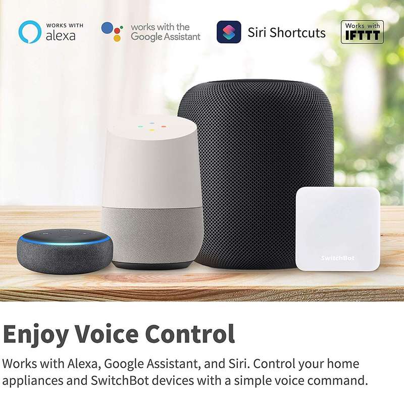 SwitchBot Hub Mini Smart Remote - Voice or App Control Your Appliances