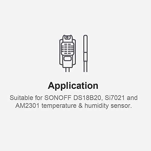 Sonoff TH16 Temperature And Humidity Sensor Extension Cable - 5 meters