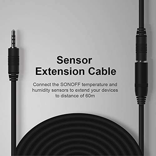 Sonoff TH16 Temperature And Humidity Sensor Extension Cable - 5 meters