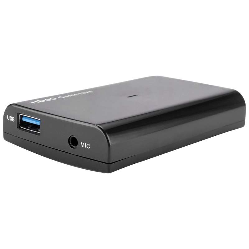 EZCAP 266 4K 1080P HDMI to USB 3.0 Game Capture with Microphone Input Video Capture Card