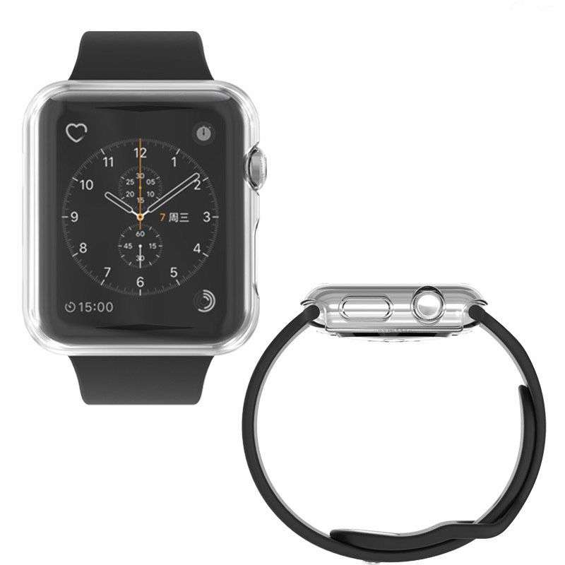 Apple Watch 2 / 3 Clear Protective Case Bumper Cover 38mm