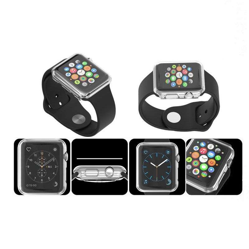 Apple Watch 2 / 3 Clear Protective Case Bumper Cover 38mm
