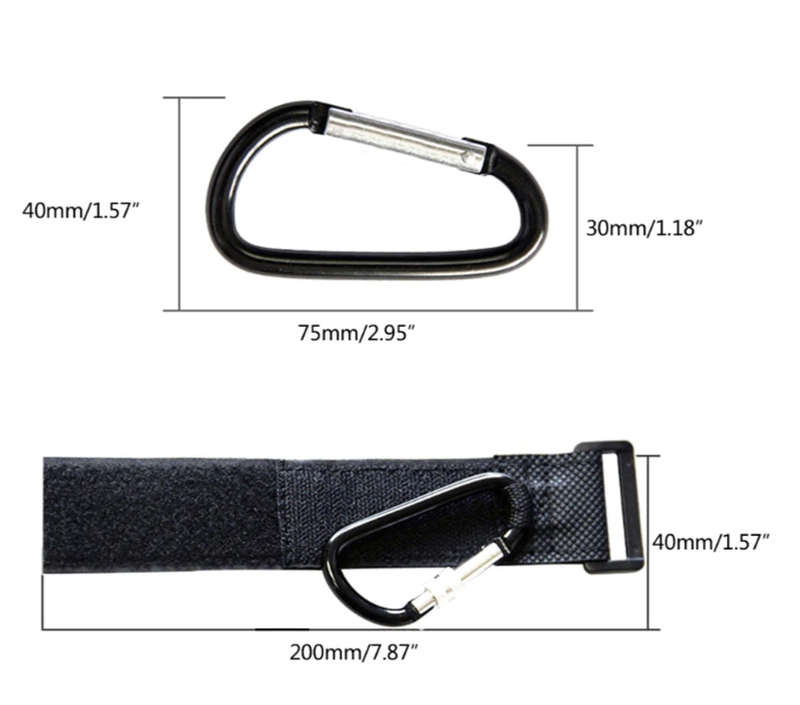Multi Purpose Stroller Pram Hook - Black