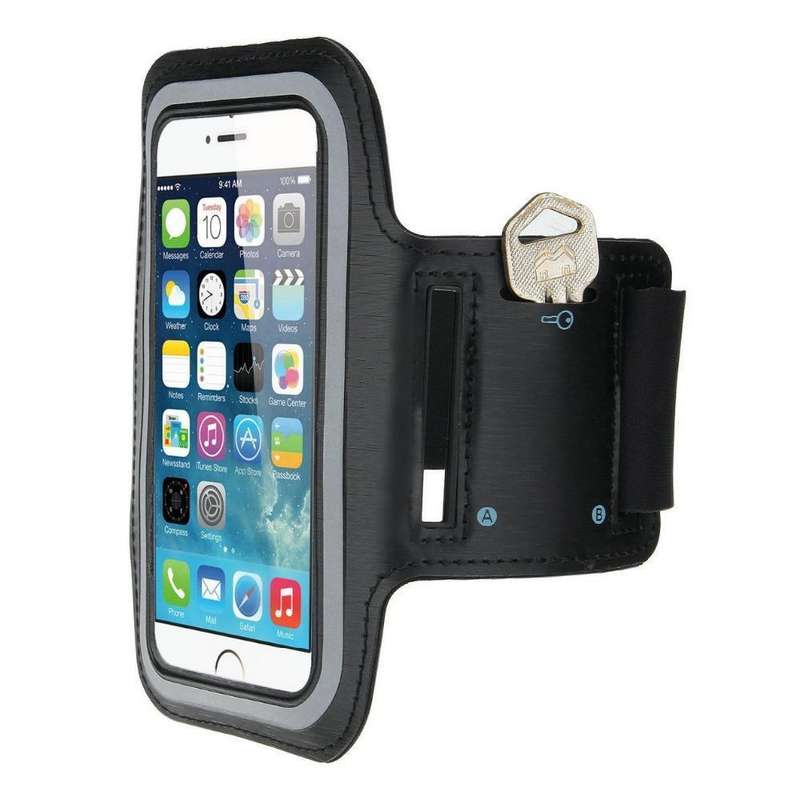 Cellphone Armband Protective Holder Case Black