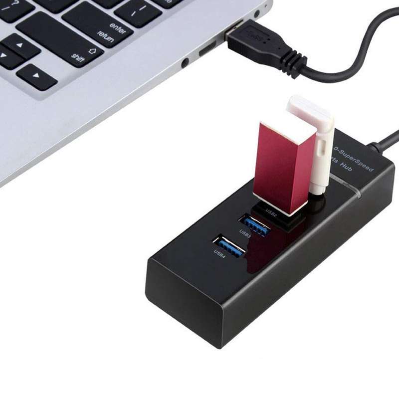 4 Port USB 3.0 Hub 5Gbps Speed