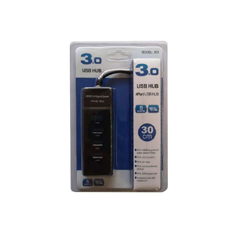 4 Port USB 3.0 Hub 5Gbps Speed