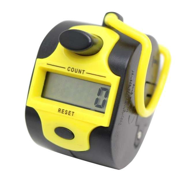 Digital Click Counter with 4 Digits Display Pink