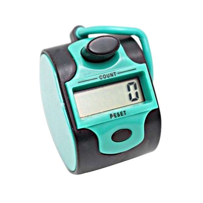 Digital Click Counter with 4 Digits Display Pink
