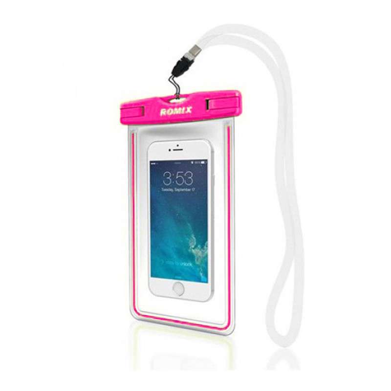 ROMIX 5.5 Universal Waterproof Case for Smartphones RH11 Pink