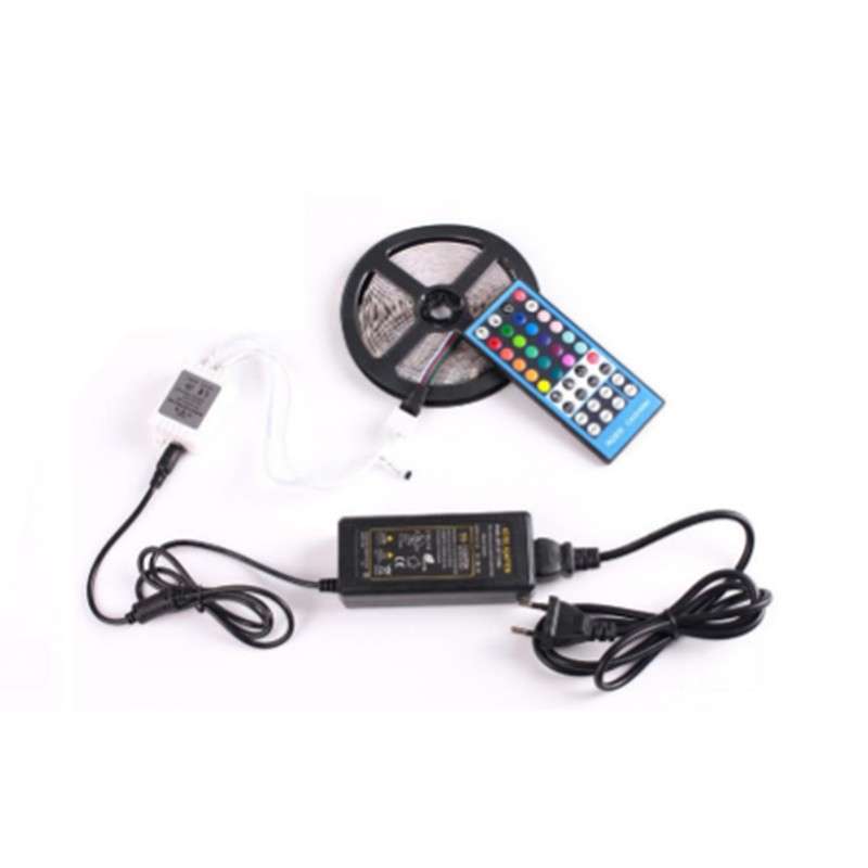 5m RGBW LED Strip Light Kit with DC12V Power Supply and Remote