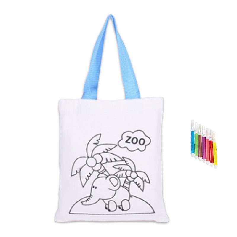Kids Colouring Bag with a Set of Colouring Pencils Peppa Pig